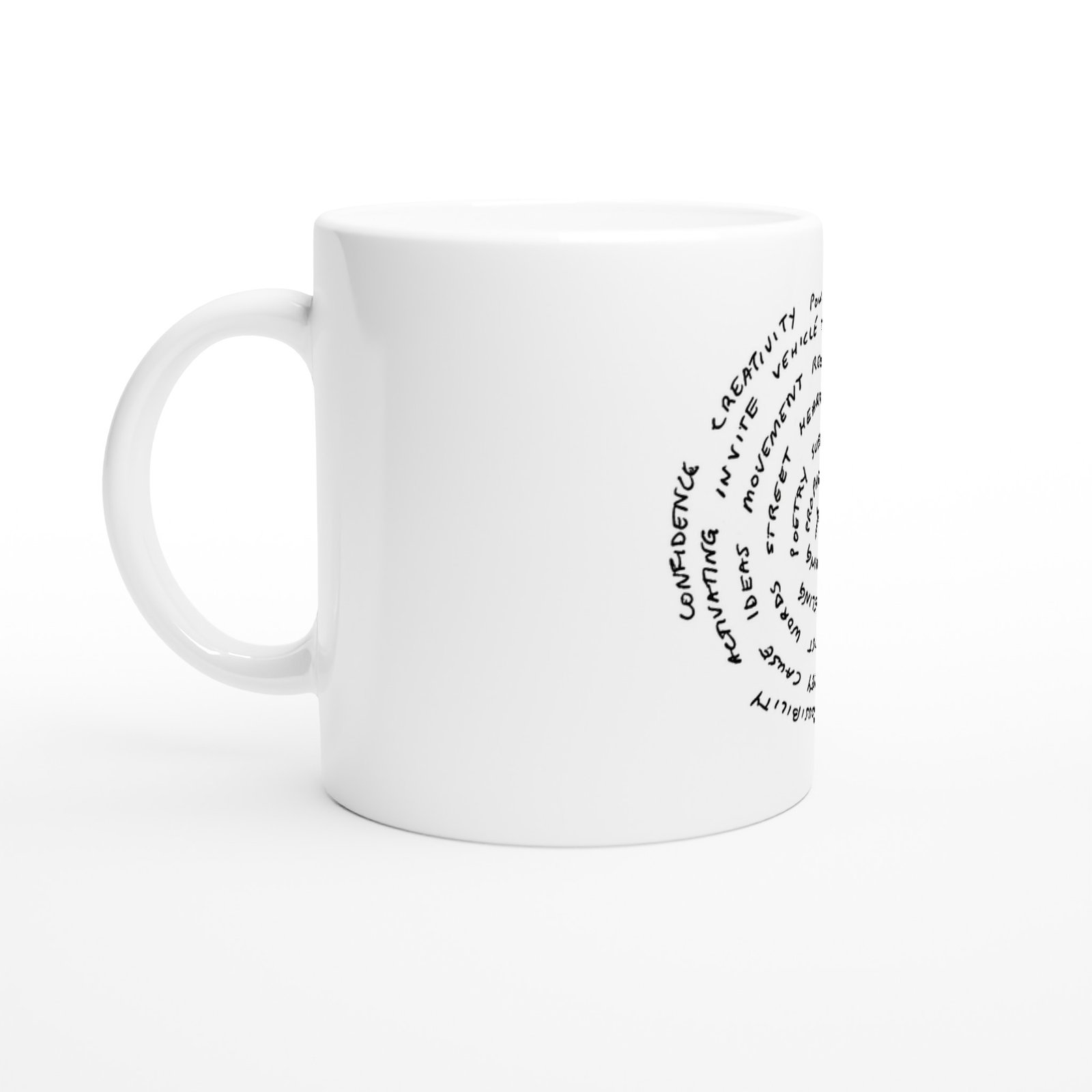 White 11oz Ceramic Mug